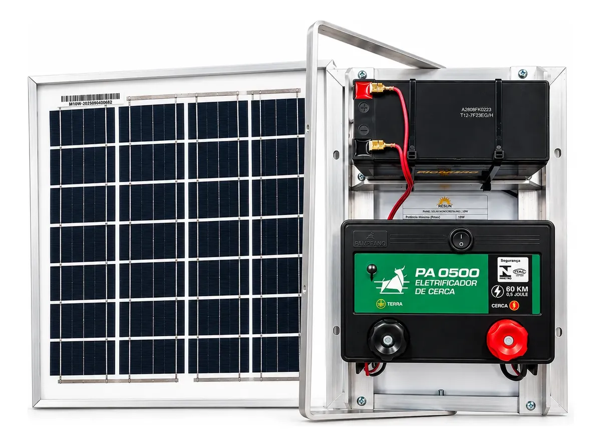 d nq np 2x 843368 mlb117700906031 092026 f eletrificador de cerca rural solar pampeano 60km